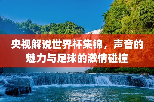 央视解说世界杯集锦，声音的魅力与足球的激情碰撞
