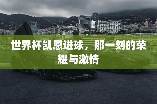 世界杯凯恩进球，那一刻的荣耀与激情