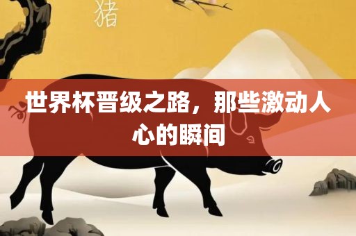 世界杯晋级之路，那些激动人心的瞬间