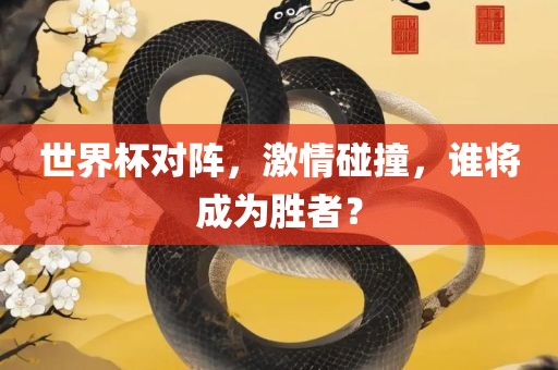 世界杯对阵，激情碰撞，谁将成为胜者？