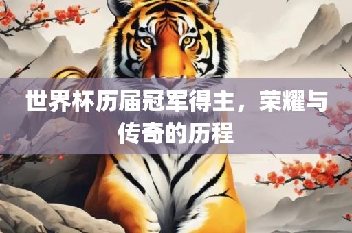 世界杯历届冠军得主，荣耀与传奇的历程