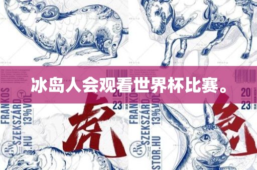 冰岛人会观看世界杯比赛。