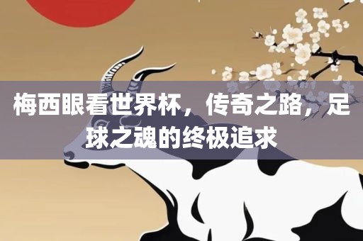 梅西眼看世界杯，传奇之路，足球之魂的终极追求