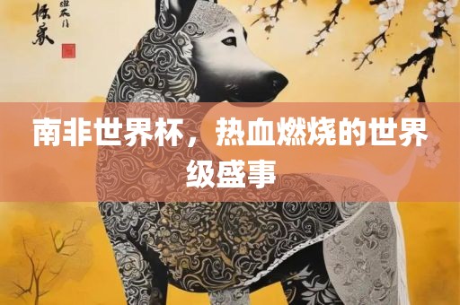 南非世界杯，热血燃烧的世界级盛事