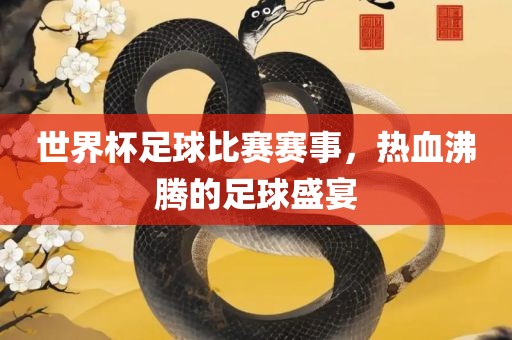 世界杯足球比赛赛事，热血沸腾的足球盛宴