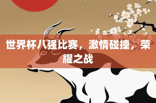 世界杯八强比赛，激情碰撞，荣耀之战