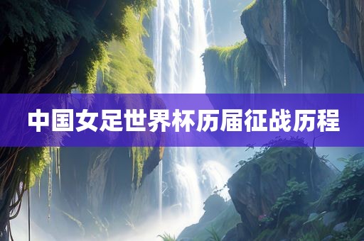 中国女足世界杯历届征战历程