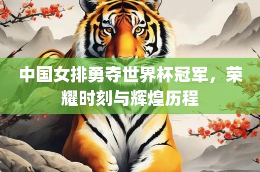 中国女排勇夺世界杯冠军，荣耀时刻与辉煌历程