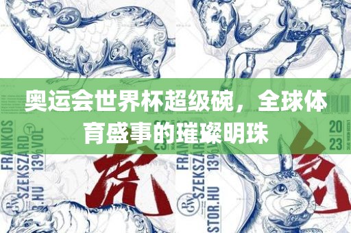 奥运会世界杯超级碗，全球体育盛事的璀璨明珠