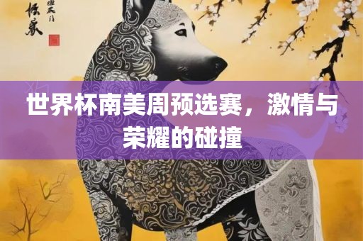 世界杯南美周预选赛，激情与荣耀的碰撞