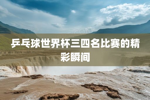 乒乓球世界杯三四名比赛的精彩瞬间