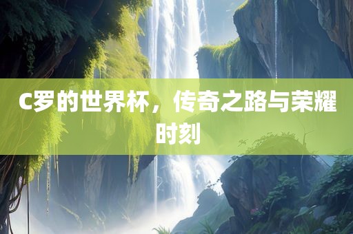C罗的世界杯，传奇之路与荣耀时刻