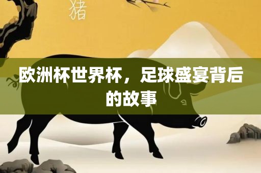 欧洲杯世界杯，足球盛宴背后的故事
