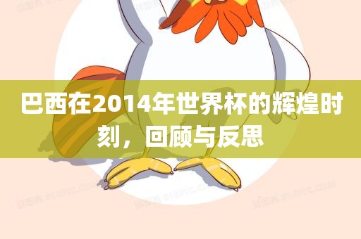 巴西在2014年世界杯的辉煌时刻，回顾与反思