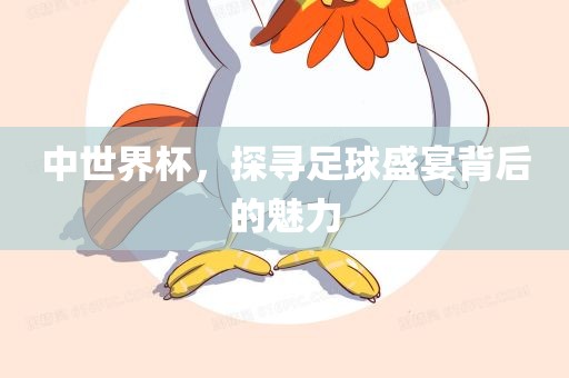 中世界杯，探寻足球盛宴背后的魅力
