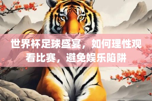 世界杯足球盛宴，如何理性观看比赛，避免娱乐陷阱