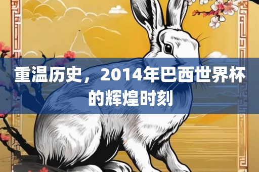 重温历史，2014年巴西世界杯的辉煌时刻