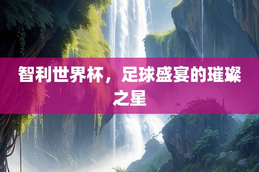 智利世界杯，足球盛宴的璀璨之星