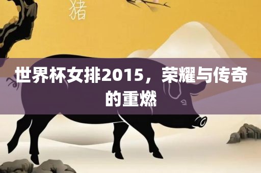 世界杯女排2015，荣耀与传奇的重燃