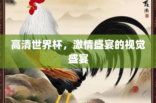 高清世界杯，激情盛宴的视觉盛宴