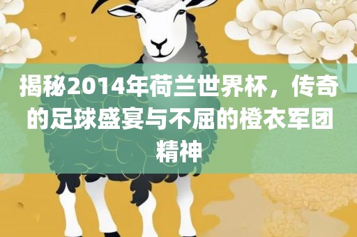 揭秘2014年荷兰世界杯，传奇的足球盛宴与不屈的橙衣军团精神