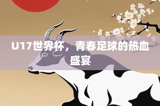U17世界杯，青春足球的热血盛宴