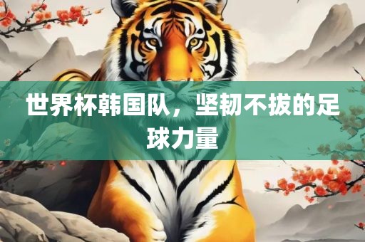 世界杯韩国队，坚韧不拔的足球力量