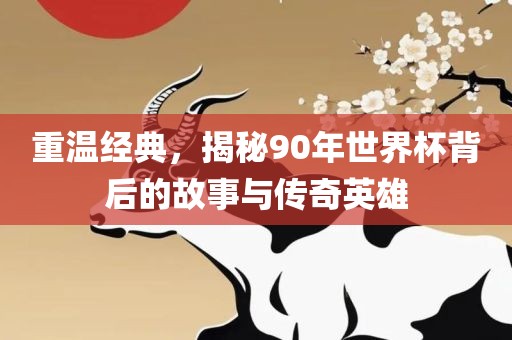 重温经典，揭秘90年世界杯背后的故事与传奇英雄