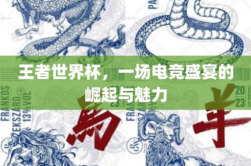 王者世界杯，一场电竞盛宴的崛起与魅力