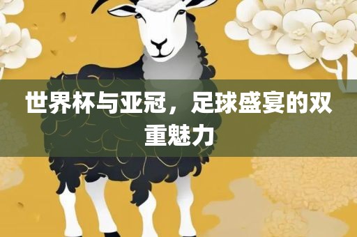 世界杯与亚冠，足球盛宴的双重魅力