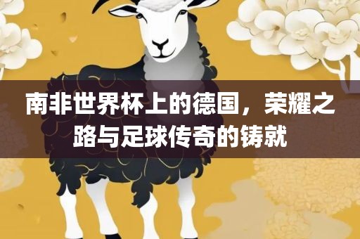 南非世界杯上的德国，荣耀之路与足球传奇的铸就