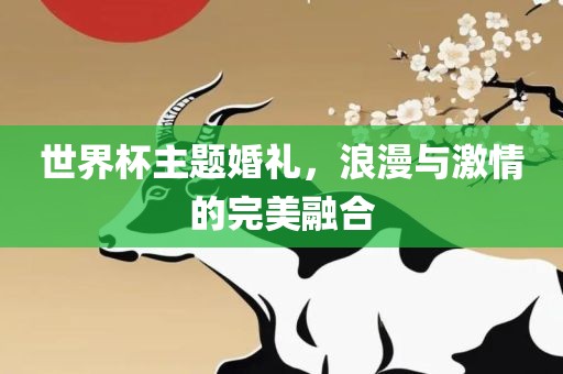 世界杯主题婚礼，浪漫与激情的完美融合