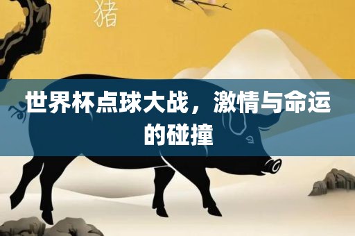世界杯点球大战，激情与命运的碰撞