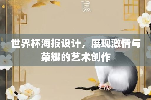 世界杯海报设计，展现激情与荣耀的艺术创作