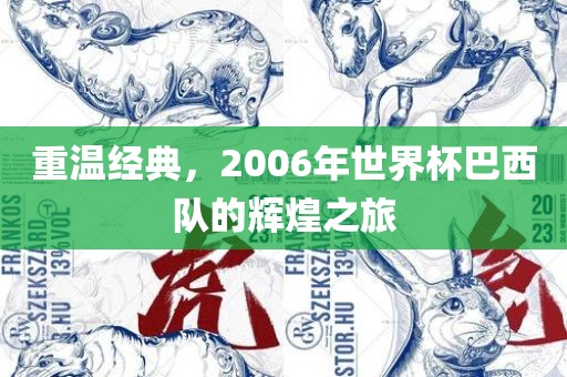 重温经典，2006年世界杯巴西队的辉煌之旅