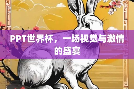 PPT世界杯，一场视觉与激情的盛宴