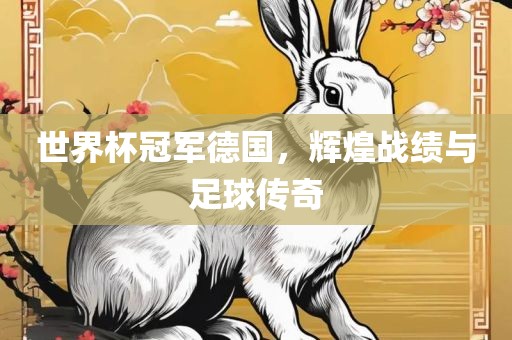 世界杯冠军德国，辉煌战绩与足球传奇