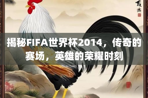 揭秘FIFA世界杯2014，传奇的赛场，英雄的荣耀时刻