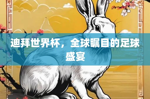 迪拜世界杯，全球瞩目的足球盛宴