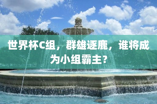 世界杯C组，群雄逐鹿，谁将成为小组霸主？