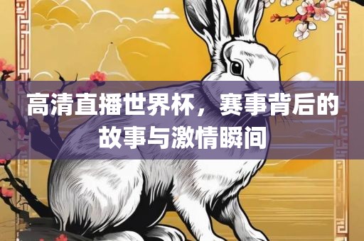 高清直播世界杯，赛事背后的故事与激情瞬间
