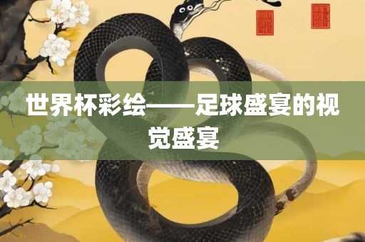 世界杯彩绘——足球盛宴的视觉盛宴