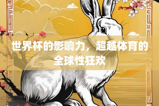 世界杯的影响力，超越体育的全球性狂欢