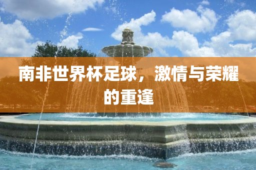南非世界杯足球，激情与荣耀的重逢