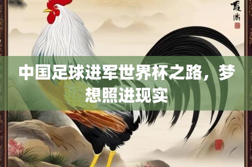 中国足球进军世界杯之路，梦想照进现实
