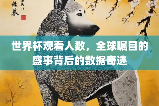 世界杯观看人数，全球瞩目的盛事背后的数据奇迹