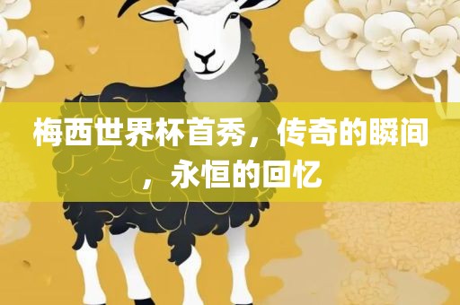 梅西世界杯首秀，传奇的瞬间，永恒的回忆