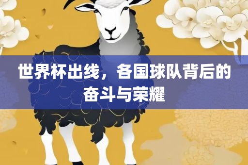 世界杯出线，各国球队背后的奋斗与荣耀