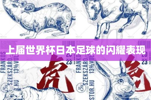 上届世界杯日本足球的闪耀表现