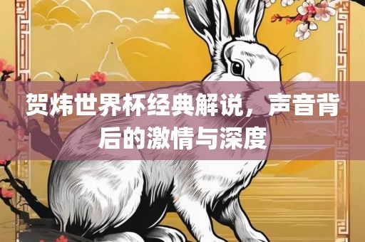 贺炜世界杯经典解说，声音背后的激情与深度